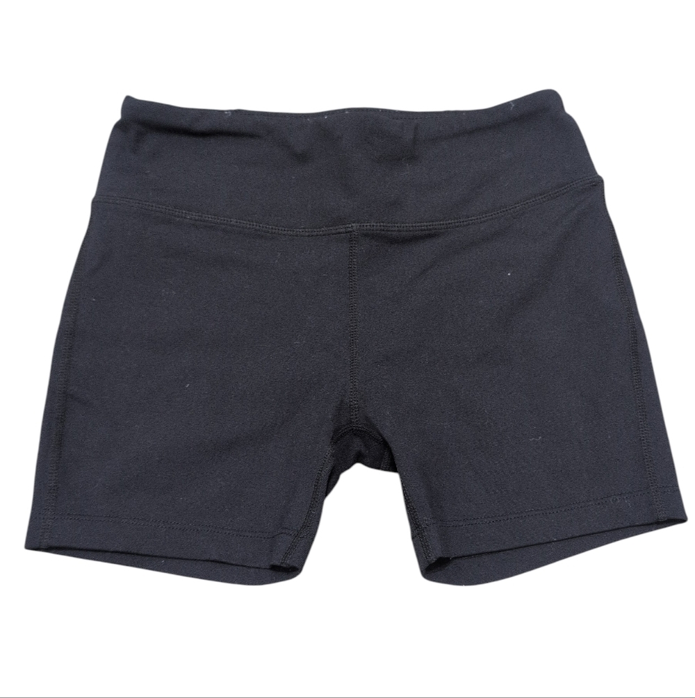 Girls Yoga Shorts Workout Spandex Shorts size Medium Baleaf Black